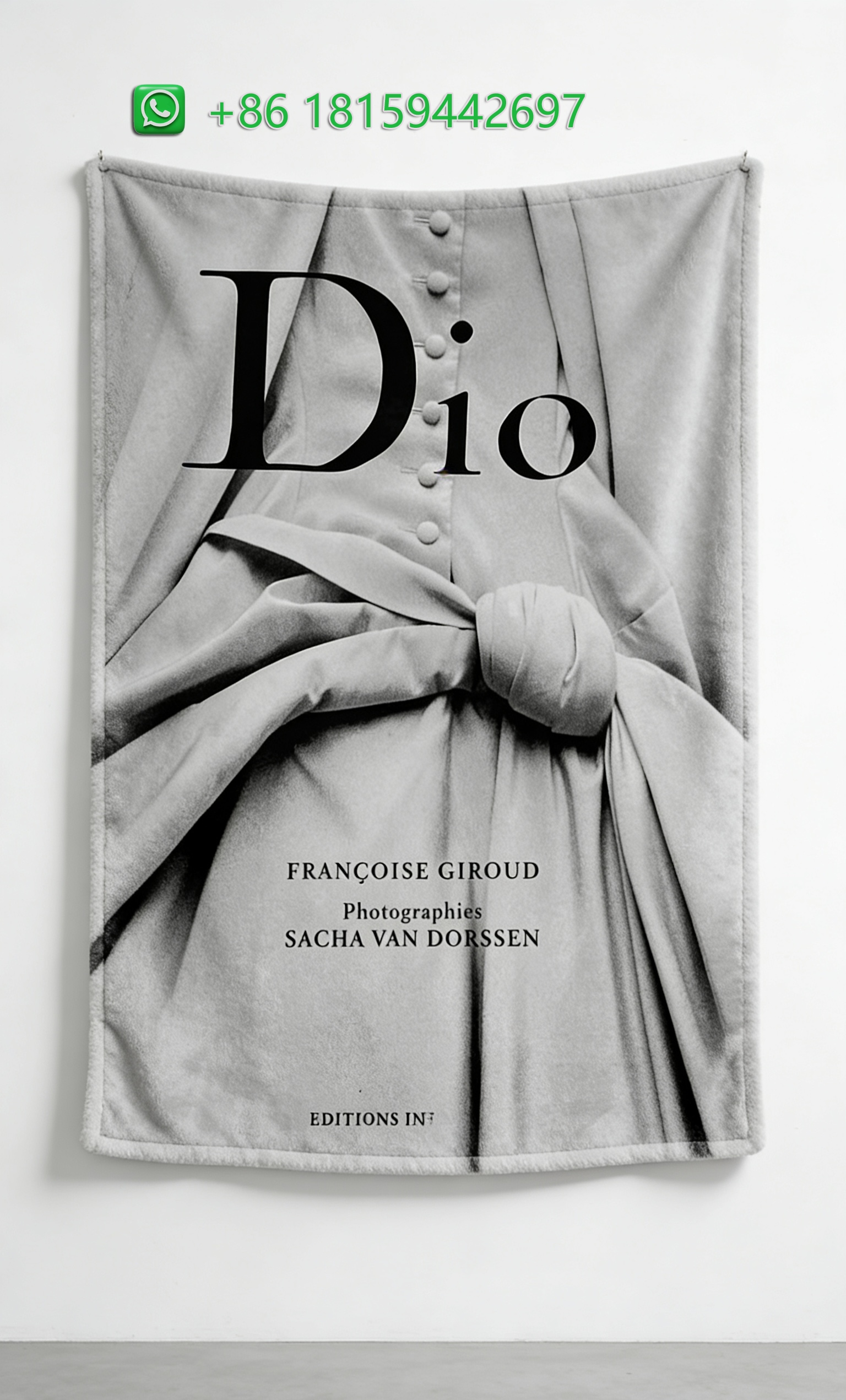 Dior Throw Blankets